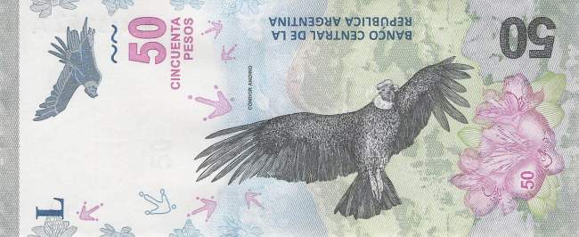 50 Pesos Argentinien 2018 p.363a